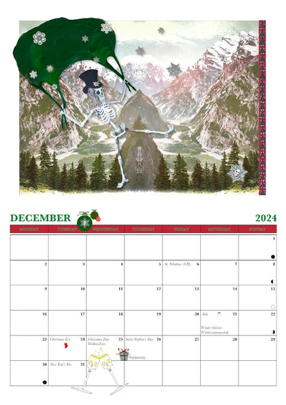 Swiss Skeli Calendar 2024