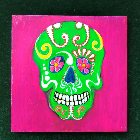 Calavera in pink