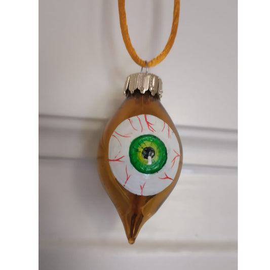 Green Eyeball Xmas Tree Ornament