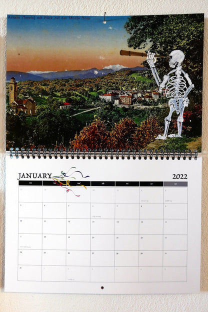 Swiss Skeli Calender 2022, January