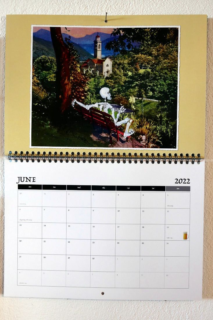 Swiss Skeli Calender 2022, June